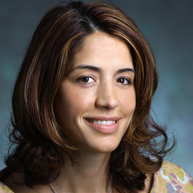 Dr. Carole Fakhry in portrait, smiling